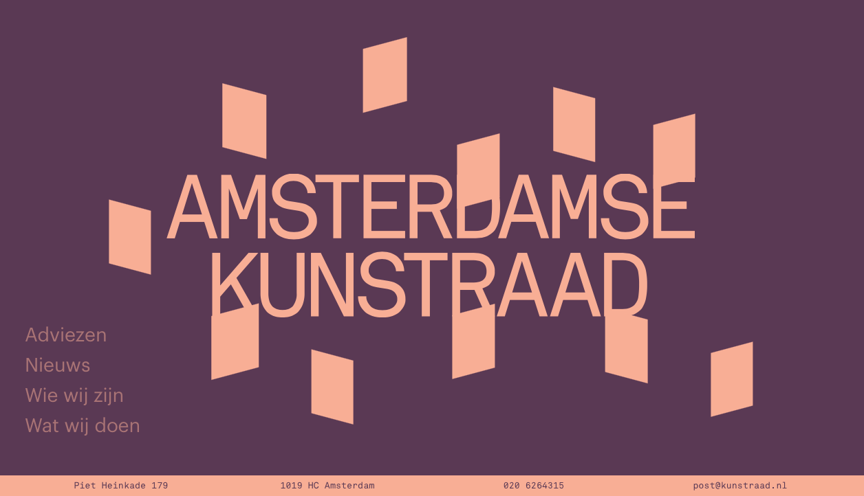 advies van de Amsterdamse Kunstraad